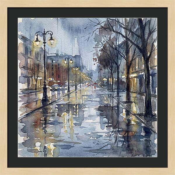Urban Rain Reflections 7113