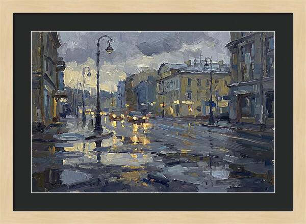 Urban Rain Reflections 9748