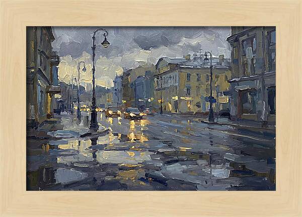 Urban Rain Reflections 9748