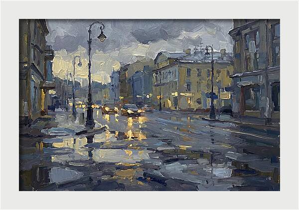Urban Rain Reflections 9748