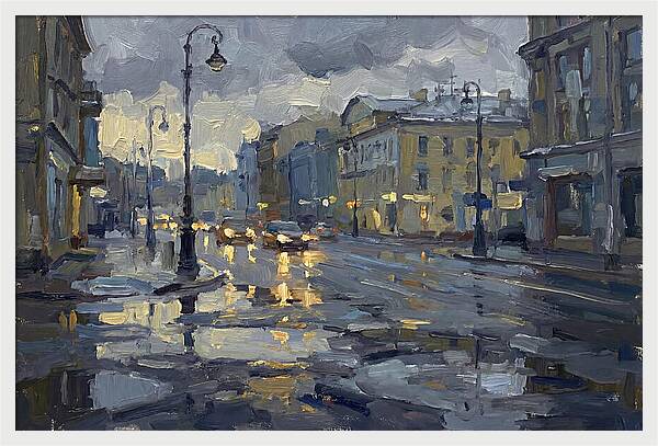 Urban Rain Reflections 9748