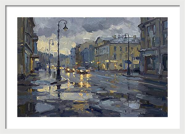 Urban Rain Reflections 9748