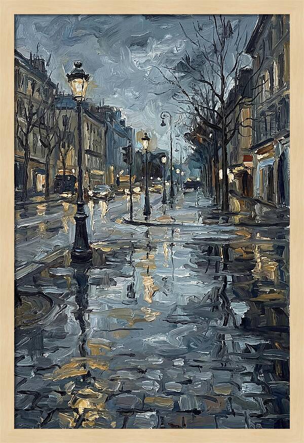 Urban Rain Reflections