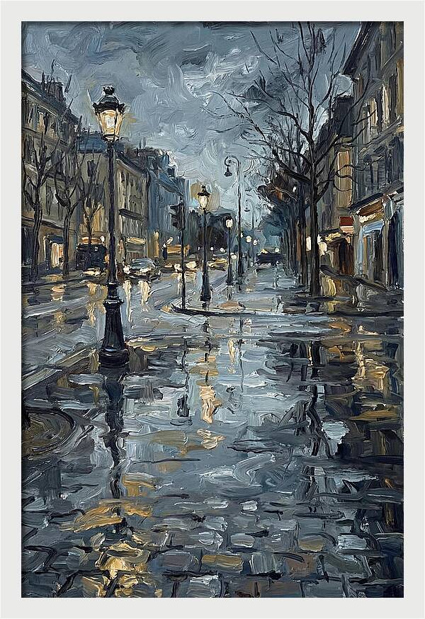 Urban Rain Reflections