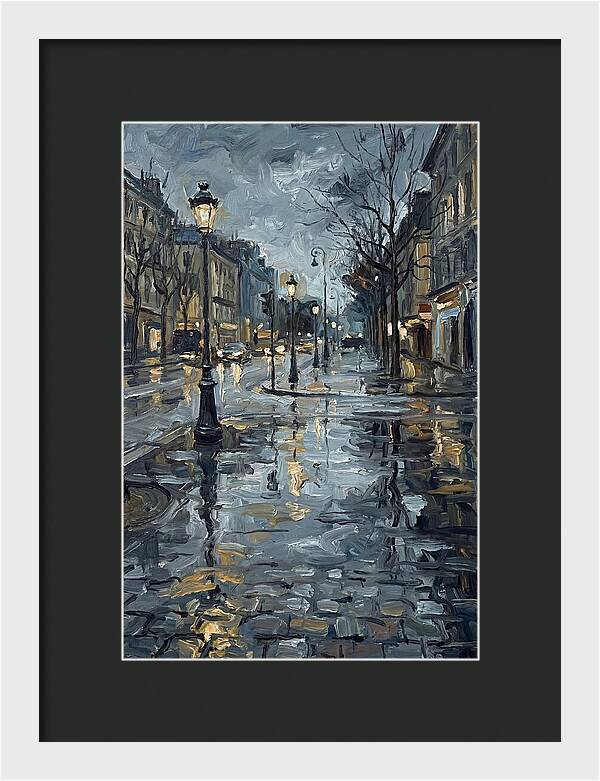 Urban Rain Reflections