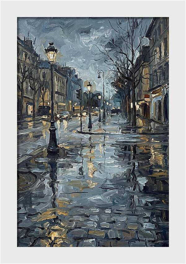 Urban Rain Reflections