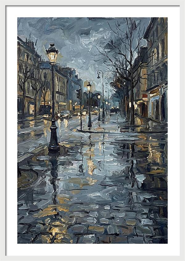 Urban Rain Reflections