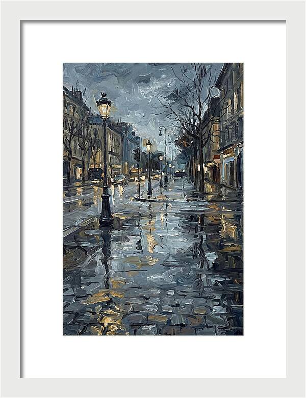 Urban Rain Reflections