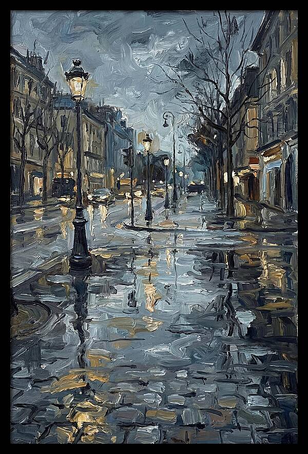 Urban Rain Reflections