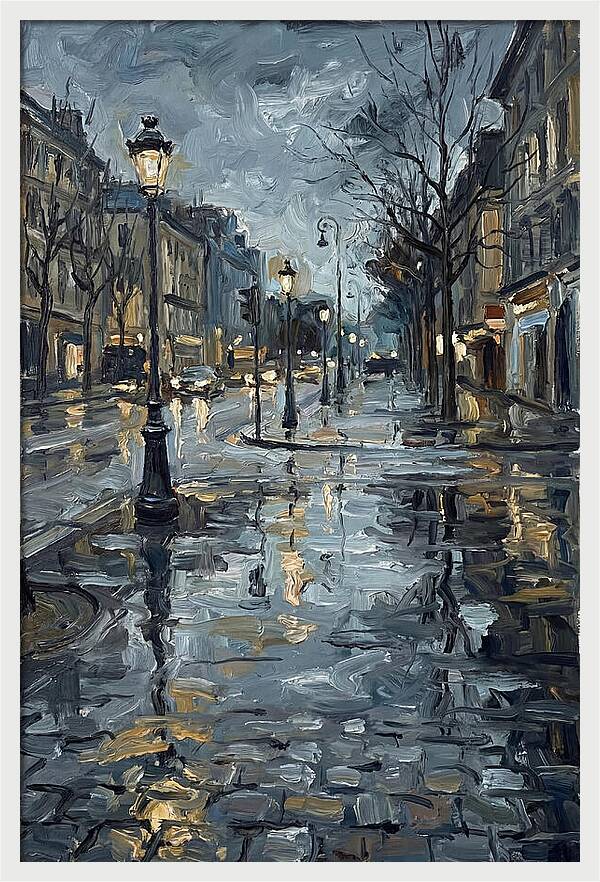 Urban Rain Reflections
