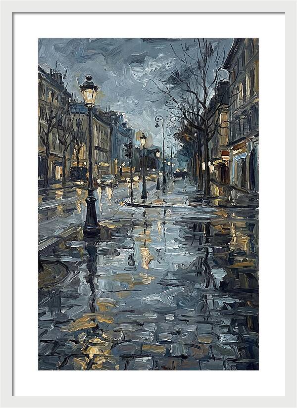 Urban Rain Reflections