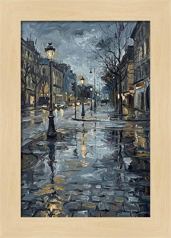Urban Rain Reflections