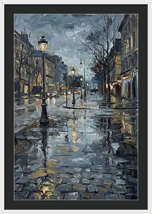 Urban Rain Reflections