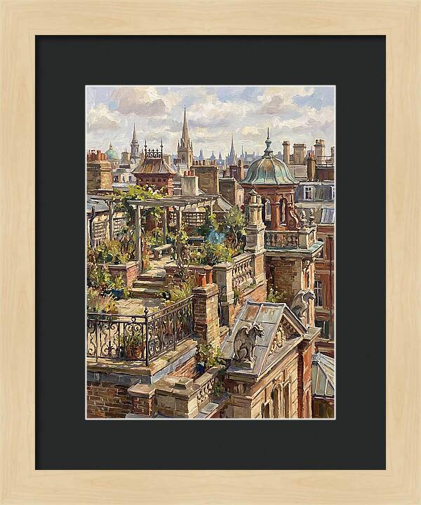 Urban Skyline Tranquility