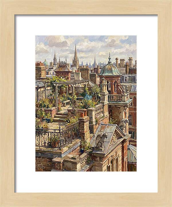 Urban Skyline Tranquility