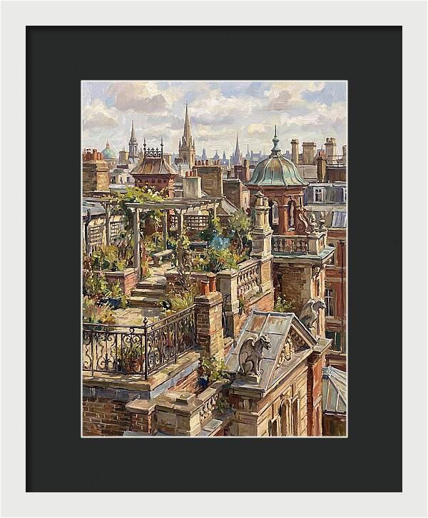 Urban Skyline Tranquility