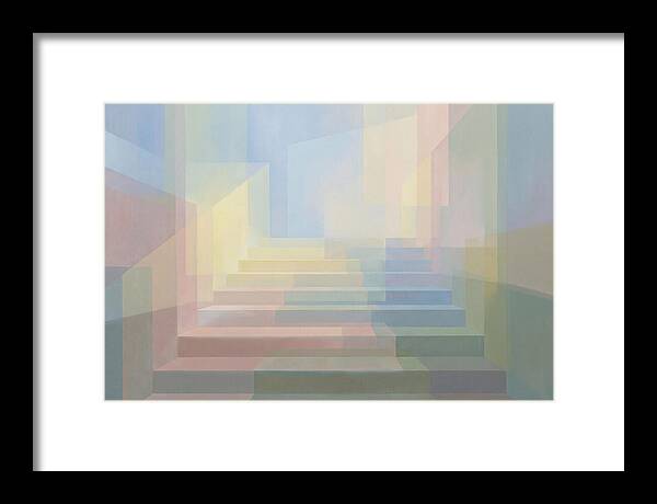 Urban Staircase Shadows