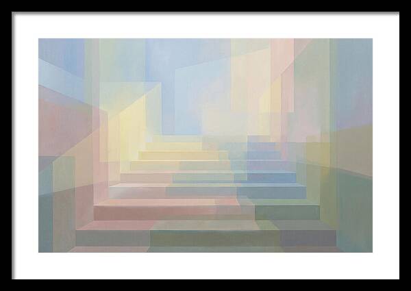 Urban Staircase Shadows