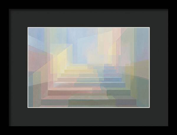Urban Staircase Shadows