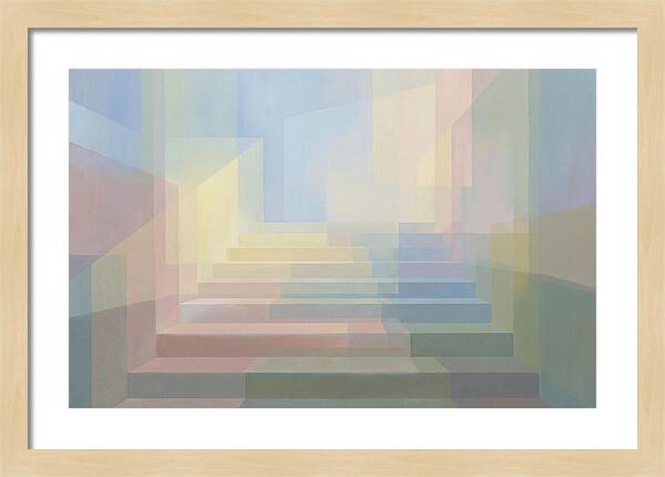 Urban Staircase Shadows