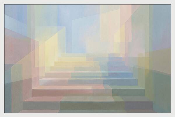 Urban Staircase Shadows