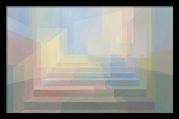 Urban Staircase Shadows