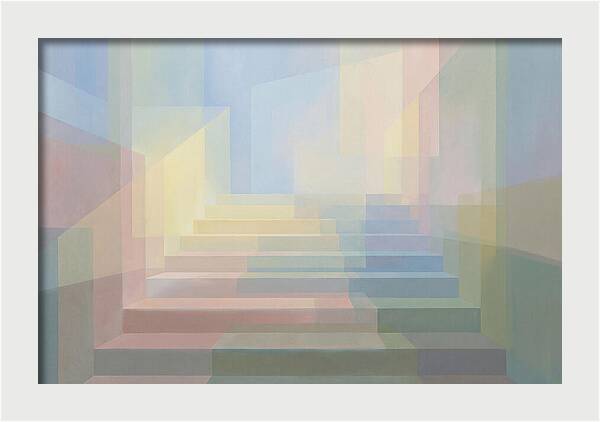 Urban Staircase Shadows