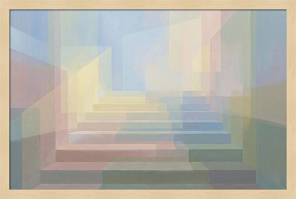 Urban Staircase Shadows