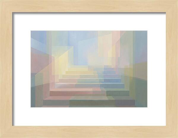 Urban Staircase Shadows