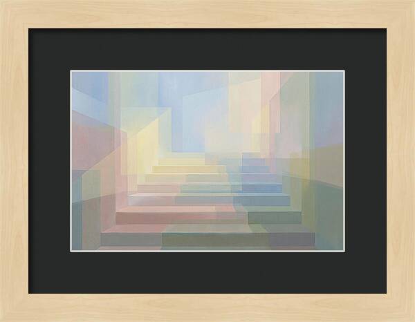 Urban Staircase Shadows