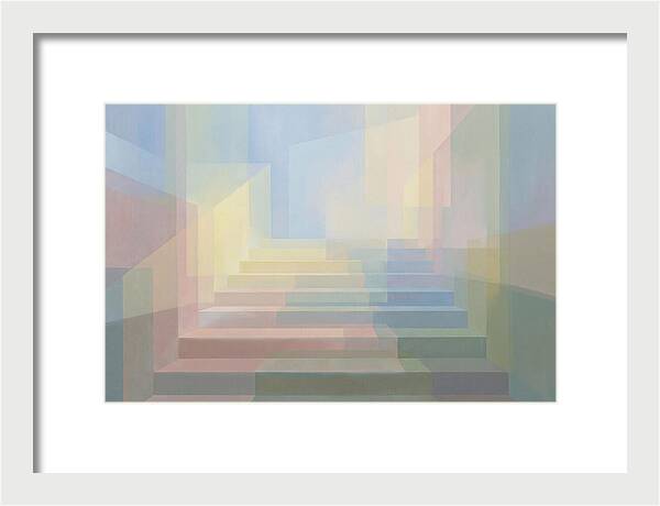 Urban Staircase Shadows