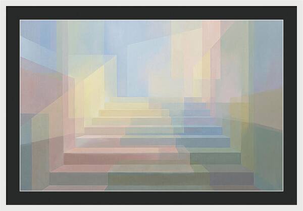 Urban Staircase Shadows