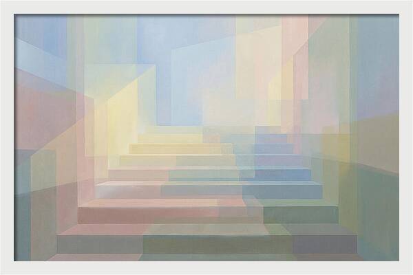 Urban Staircase Shadows
