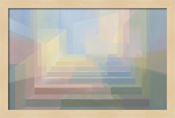 Urban Staircase Shadows