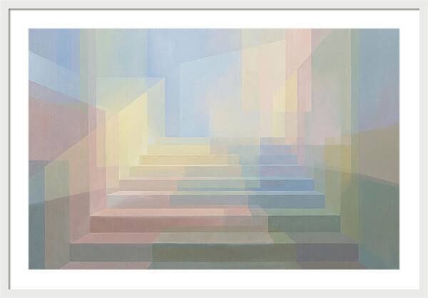 Urban Staircase Shadows