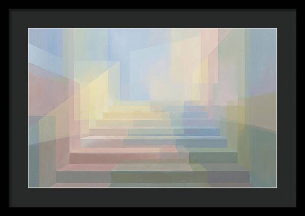 Urban Staircase Shadows