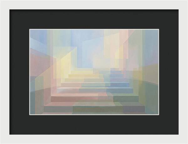 Urban Staircase Shadows
