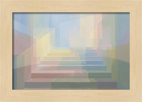 Urban Staircase Shadows