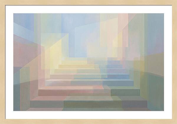 Urban Staircase Shadows