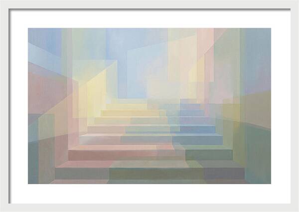Urban Staircase Shadows