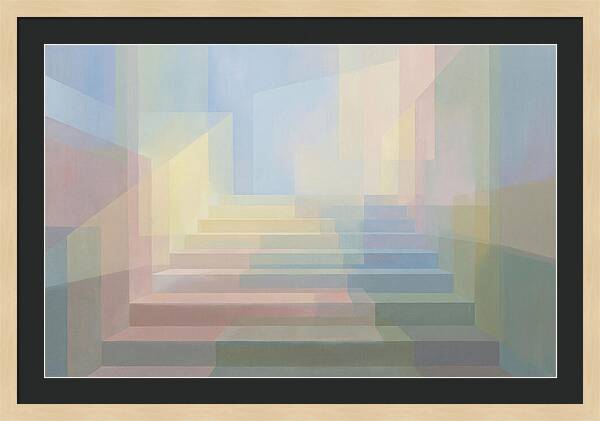 Urban Staircase Shadows
