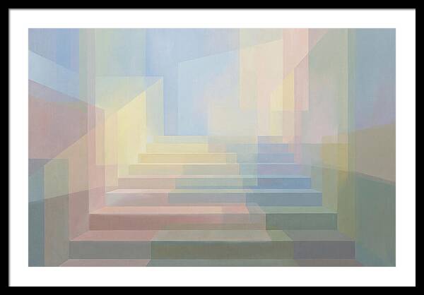 Urban Staircase Shadows