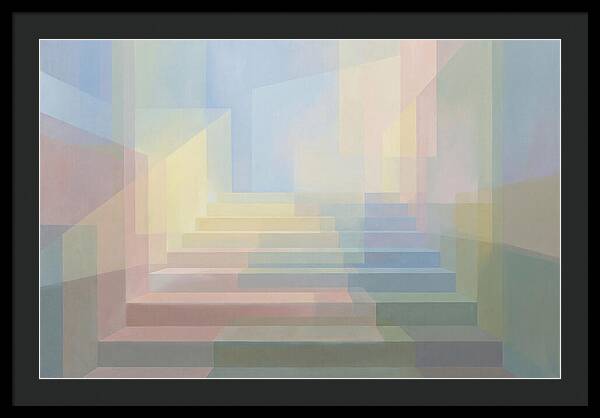 Urban Staircase Shadows