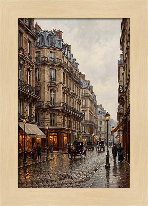 Urban Street Scene In Paris