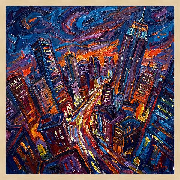 Urban Twilight Vista