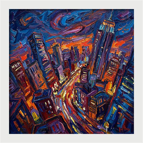 Urban Twilight Vista