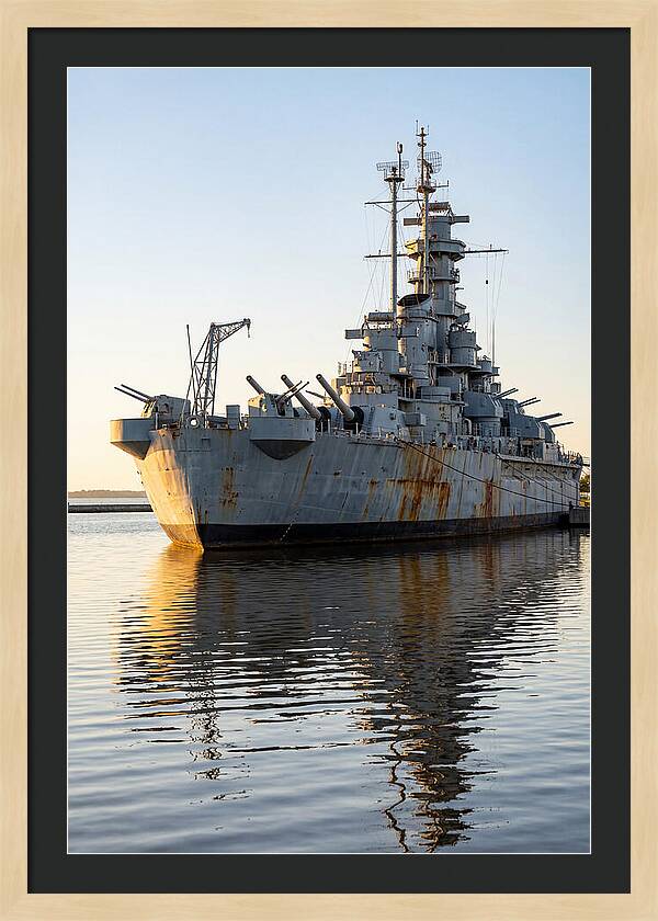 Uss Alabama Battleship Reflections