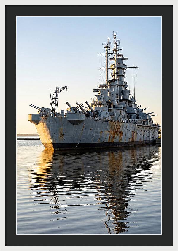 Uss Alabama Battleship Reflections