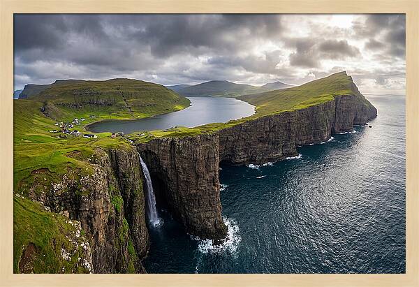 Vagar Island Serenity From Above