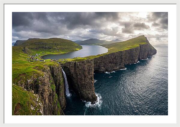 Vagar Island Serenity From Above